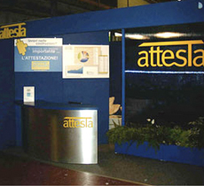 Allestimento stand Attesta Allestimento stand Attesta