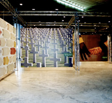 Allestimento stand Oliviero Toscani Allestimento stand Oliviero Toscani